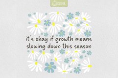 Boho Floral Quotes Sublimation Product Image 1