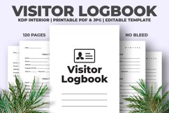 Visitor Logbook KDP Interior Product Image 1