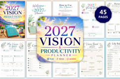 2027 Vision &amp; Productivity Planner Product Image 1