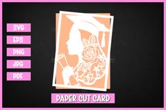 12 Happy Graduation Card SVGs I Cricut I Silhouette Paper Product Image 2