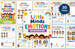 Little Minds Emotions Workbook Product Image 1