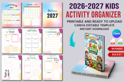 2026 &amp; 2027 Kids Activity Organizer Product Image 1