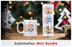 Ho-Ho-Ho. Funny Christmas Mini Bundle - Skinny Tumbler &amp; Mug Product Image 1