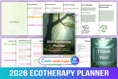 2026 Ecotherapy Planner Product Image 1
