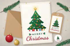Merry Christmas Tree SVG Product Image 4