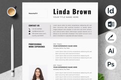 Clean Professional Resume Design Product Image 1
