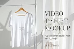 Video T-Shirt Mockup Boho Mockup Lifestyle Bella Canvas Product Image 1