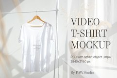 Video T-Shirt Mockup Boho Mockup Lifestyle Bella Canvas Product Image 1