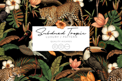 Tropical Jungle &amp; Wildlife Seamless Pattern Product Image 2