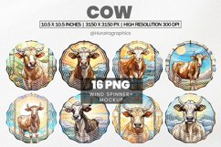 Cow Wind Spinner Sublimation Bundle Product Image 1