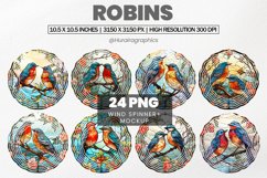 Robins Wind Spinner Sublimation Bundle Product Image 1