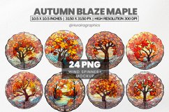 Autumn Blaze Maple Wind Spinner Sublimation Bundle Product Image 1