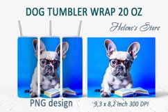 Dog tumbler wrap | Tumbler sublimation| 20oz tumbler bundles Product Image 2