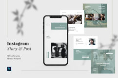 Podcast Instagram Post &amp; Story Template Product Image 1