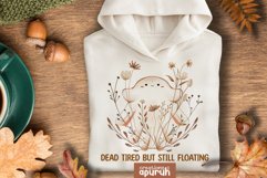 Cute Ghost Floral Pun Funny Quotes Sublimation 01 Product Image 5