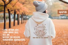 Cute Ghost Floral Pun Funny Quotes Sublimation 01 Product Image 3