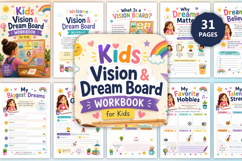 Kids Vision &amp; Dream Board Workbook Product Image 1