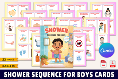 Shower Sequence for Boys Cards Product Image 1