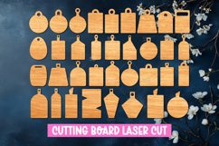 35 Wooden Cutting Board Shapes for Laser Cut Product Image 2