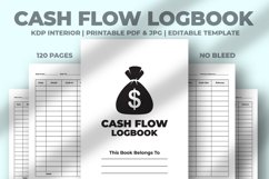 Cash Flow Logbook KDP Interior Product Image 1