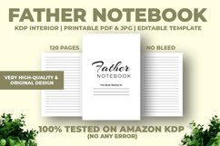 Father Notebook KDP Interior Product Image 1