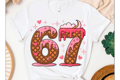 Valentine 67 Six Seven PNG Coquette Product Image 1