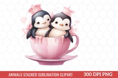 Animals Stacked Sublimation Clipart Product Image 2