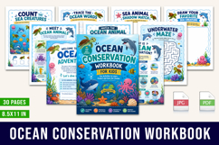 Ocean Conservation Workbook for Kids Product Image 1