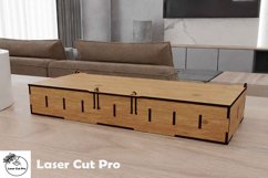 Desktop organizer with dividers SVG laser cut files Product Image 2
