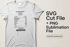 4x Dating Receipts Standards Upgrade Red Flag SVG Cut Files Product Image 2
