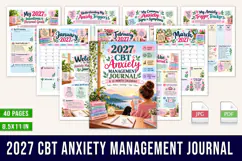 2027 CBT Anxiety Management Journal Product Image 1