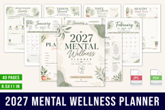 2027 Mental Wellness Planner Product Image 1