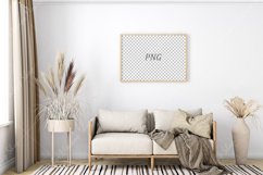 Mockup, Frame Mockup, Interior Mockup Boho, Digital Mockup Product Image 3
