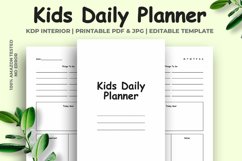 Kids Daily Planner Kdp Interior Product Image 1