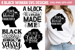Black Woman SVG Product Image 1
