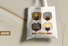 Cute Dog Lover Quotes Sublimation Tee Design 01 Product Image 3