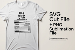 4x Funny Quotes Dog Mom Club Walkies Zoomies SVG Cut Files Product Image 2