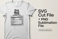 4x Funny Quotes Dog Mom Club Walkies Zoomies SVG Cut Files Product Image 2