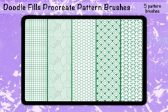 Doodle Fills 01 Procreate Pattern Brushes for Backgrounds Product Image 1