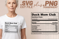 4x Funny Quotes Duck Mom Club Zoomies Walkies SVG Cut Files Product Image 2