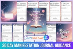 30-Day Manifestation Journal Guidance Product Image 1