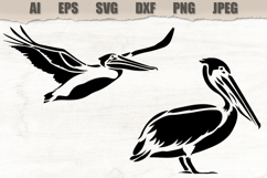 Stencils Pelican Bird Product Image 1