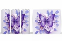 Butterfly Tumbler Design. Butterfly Sublimation Product Image 2