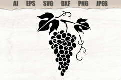 Stencil Grape Cluster Product Image 1