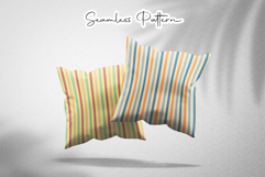 Colorful Pastel Stripe Seamless Digital Paper Pack Product Image 2