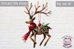 Rustic Christmas PNG Sublimation Wooden Cozy clipart Product Image 1