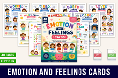 Emotion and Fellings Cards Product Image 1
