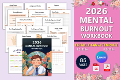 2026 Mental Burnout Workbook Product Image 1