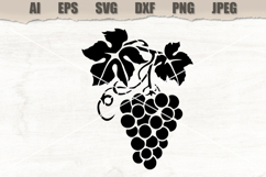 Stencil Grape Cluster Product Image 1