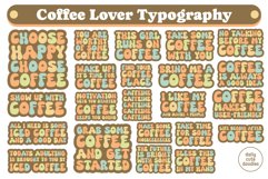 Coffee Lover Typography Statement Product Image 1